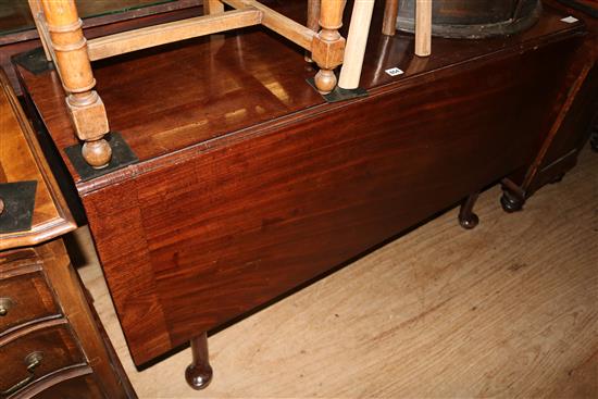 Mahogany drop flap table